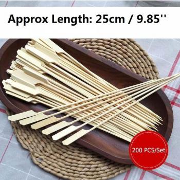 Fruit Toothpicks Bamboo Skewers 25cm x 3mm 200pcs