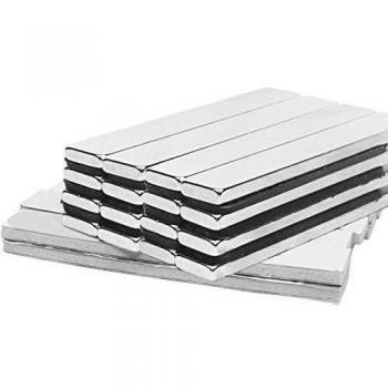 Tonpop Aimant Super Puissant 8pièces 60x10x3mm Idéale pour Réfrigérateur et Tableau Magnetique