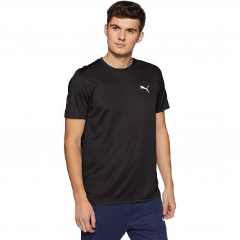 PUMA Herren Ignite S/S Shirt Mono, Schwarz, Größe M