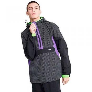 Superdry Hombre Chaqueta Urban Neon Negra XL