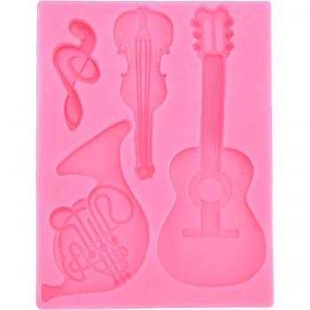 Molde de Chocolate Guitarra Heyone