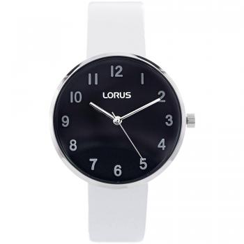 Reloj de pulsera LORUS Lady RG225SX9 correa blanca