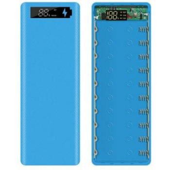 DIY 10x18650 Power Bank with Solderless Design and Digital Display