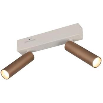 TRIO LED-Spotleuchte AMBALA – 849210265 – 5,5 W × 2, 500 ml x 2, Kaffee‑Tönung (500 lm)