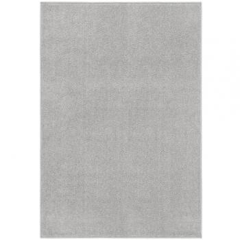 Tappeto a Pelo Corto 200x290 cm Grigio Chiaro vitaXL