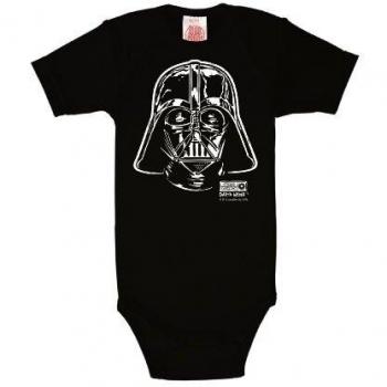 Darth Vader Baby‑Strampler – Lizenziertes Design, 74/80 (7–12 Monate)