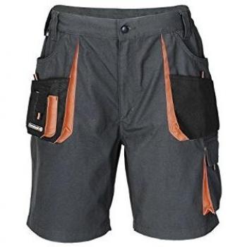 Terratrend Pantaloncini Uomo 54 Grigio Scuro/Nero/Arancio
