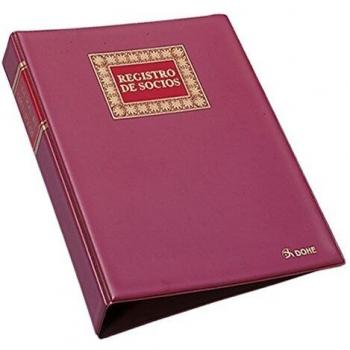Libro Registro Socios Dohe A4 Hojas Recambiables
