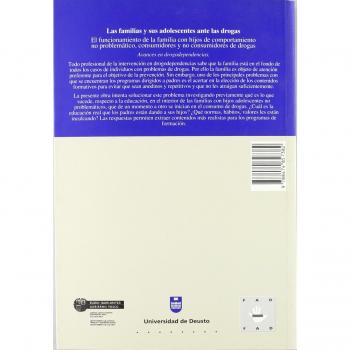 FAMILIAS Y SUS ADOLESCENTES ANTE LAS DROGAS. EL FUNCIONAMIENTO DE LA FAMILIA CON HIJOS DE COMPORTAMIENTO NO PROBLEMÁTICO, CON