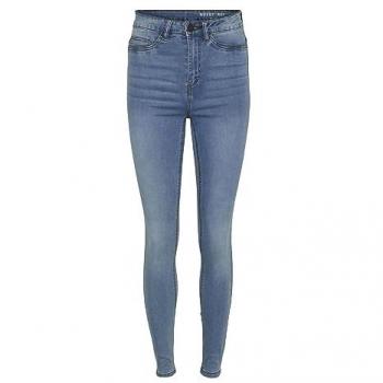 Vaquero Mujer Noisy May Callie Pitillo Cintura Alta Denim Azul Claro 26/30