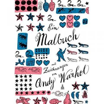 Ein Malbuch mit Zeichnungen von Andy Warhol