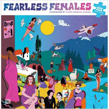 Urban Media Fearless Females Jigsaw Puzzle