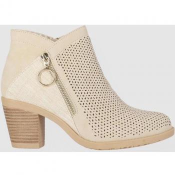 BOTINES CHK10 TONIA 14 MODA JOVEN BEIGE
