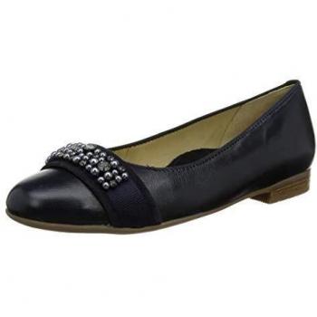 Ara Damen Sardinia 1231320 Geschlossene Ballerinas, Blau, 39 EU