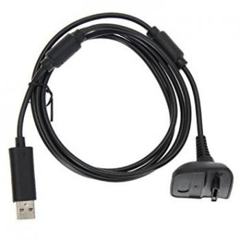 Cable USB Recharge Xbox 360 – 1,5 m – Noir