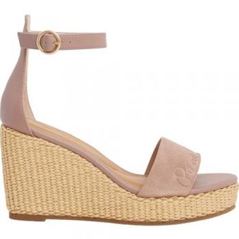 Wayna Log PeJeans Women's Wedge – Rose‑Ash, UK 7