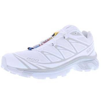 Salomon XT-6 Herren‑Sneaker – Weiße Farbe – 46 ⅔ – Synthetische Netzstruktur