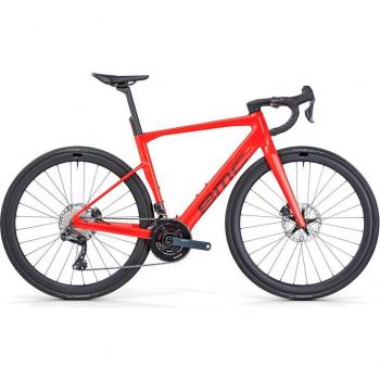 BMC Roadmachine 01 AMP TWO – Vélo Électrique rouge & noir 2024
