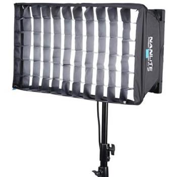 Compact PavoSlim 120B/120C Softbox, Foldable Egg Crate Design