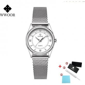 Elegante Frauen Uhr WWOOR