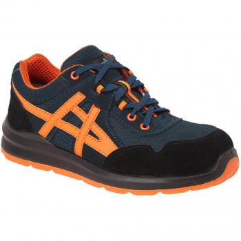 Blue‑Orange Mersey Steelite Footwear – Size 12 Safety Trainer