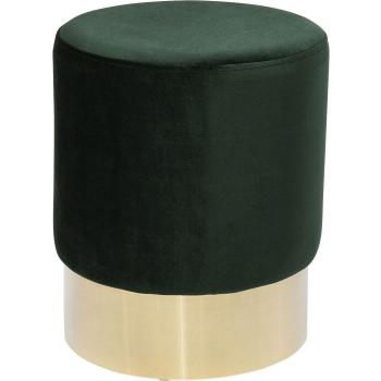 Taburete D35 “Verdor” de Terciopelo y Acero