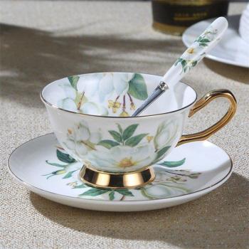 Bone China Espresso Becher mit Untertasse