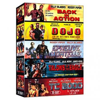 Coffret « Back In Action / Dojo / Épreuve Mortelle / Talons de l’Aigle / TC 2000 »