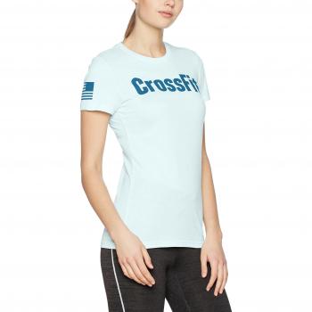 Camiseta de Manga Corta Reebok Rcf Graphic Ss Tee F.E.F para Mujer, Multicolor