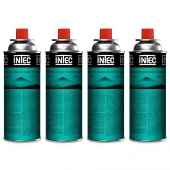 Réchaud Compact 227 g (Pack 4) – Cartouche Butane INTEC
