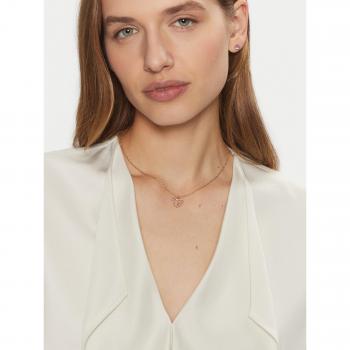 Coach Gold-Tone Heart Pendant and Earrings Set