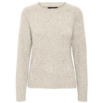 Vero Moda Curve Cozy Cotton Sweater – Birch Shade