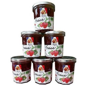 Mélange de fruits à la fraise bio Lucien Georgelin 6 x 320g
