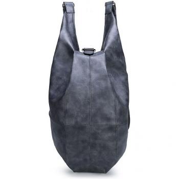 Black PU Leather Casual Shoulder Bag