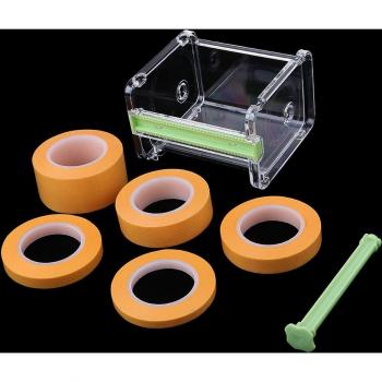 Hobby Model Tape Dispenser with 5 Masking Tape Rolls