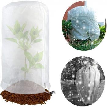 Funda de protección para plantas de jardín, bolsa aislante contra el frío, 1 ud