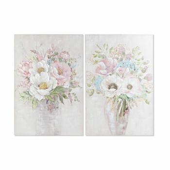 Shabby Chic Lichte Vaas – Paulownia – 2 Eenheden – 80x3x120 cm