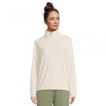 Polaire Glacier à ¼ Zip Blanc perle – Femme – Taille S