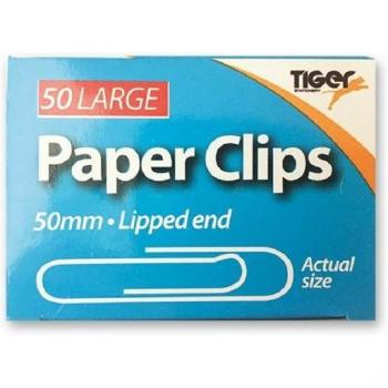 Graffette per Cartella Tiger 50mm Argento – Kit da 50