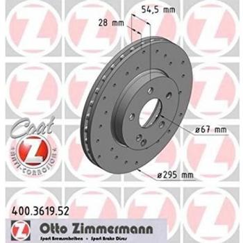 Zimmermann 400.3619.52 Freno de Disco Sport