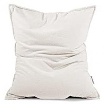 Cuscino Magma in Bouclé Bianco