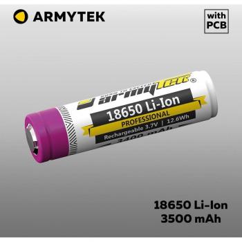 Armytek geschützter 18650 Akku