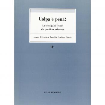 Colpa e pena? La teologia di fronte alla questione criminale