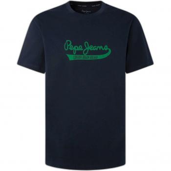 Pepe Jeans T-Shirt Claude PM509390 Dunkelblau Regular Fit