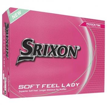 Srixon Soft Feel Lady Golfbälle, 12 Stück, pink