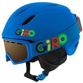 Giro Launch 2018 Helm‑Combo (Matte Blau/Wild) – S