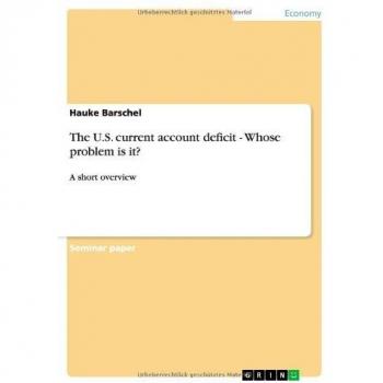 The U.S. current account deficit