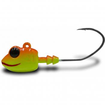 VMC Frog Jig Firetiger Tête Plombée 1/0 – Poids 7 g, Par 3
