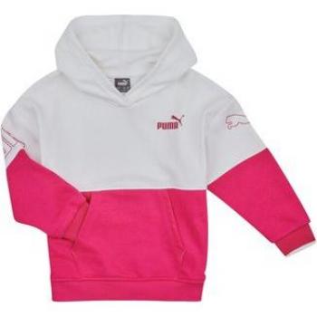 Puma Power Colorblock Youth White Sweater