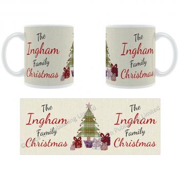 Custom Ingham Family Holiday Coffee Cup